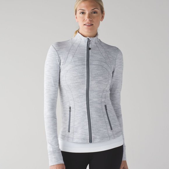 lululemon athletica Jackets & Blazers - Lululemon Define jacket Light gray size 6